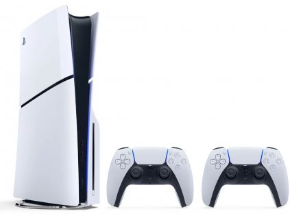 Sony PlayStation 5 Slim Digital Edition + DualSense Wireless Controller White