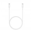 EP-DA905BWE Samsung USB-C/USB-C Datový Kabel 3A 1m White (Bulk)