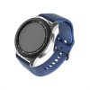 FIXED Silicone Strap for Smartwatch 20mm wide, blue
