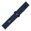 FIXED Silicone Sporty Strap Set with Quick Release 22mm for Smartwatch, Blue