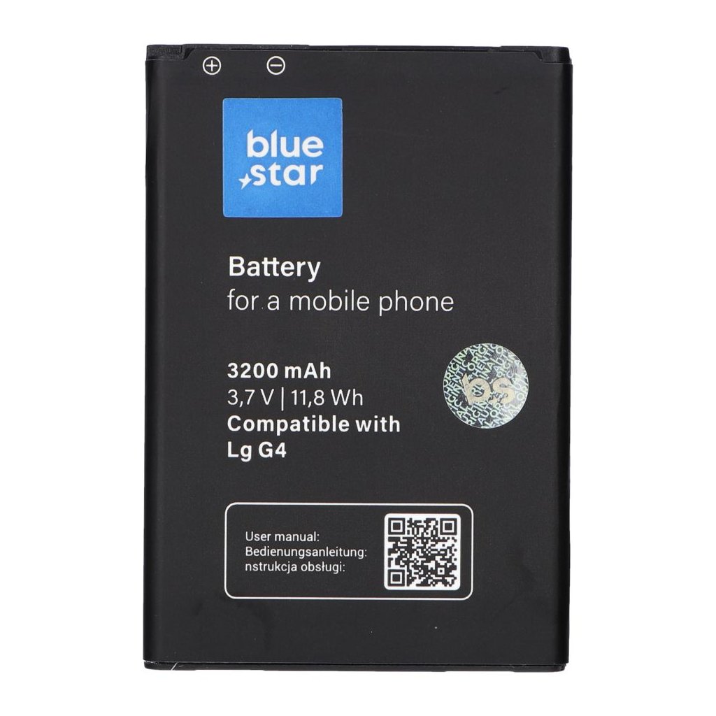 Baterie Blue Star PREMIUM LG G4 3200 mAh Li-Ion | Mobil Příslušenství CZ