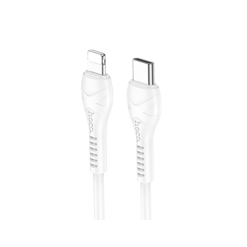 HOCO kabel Type C to Lightning PD 27W X37 1 m bílý