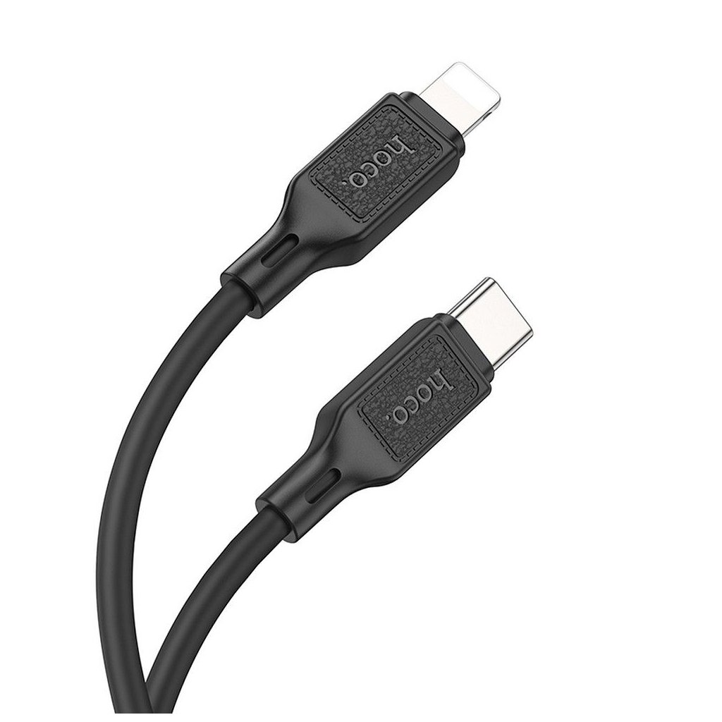 HOCO kabel Type C to Lightning PD 20W X90 1 m černý