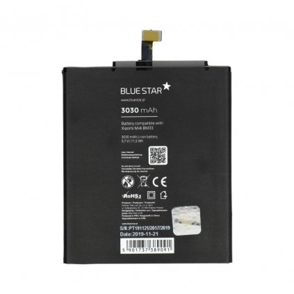 Baterie Blue Star XIAOMI Mi4i - 3000mAh Li-Ion (BS-BM33)