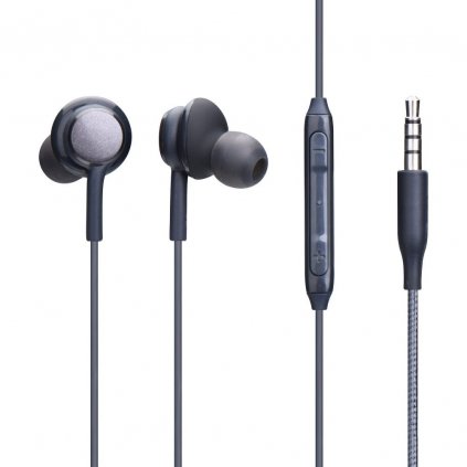 Stereo sluchátka PERFECT pro Samsung - černé