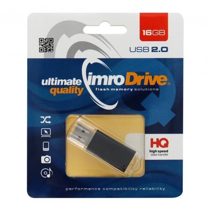 USB Flash disk Pendrive IMRO 16GB (Blister) Black