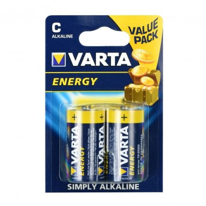 VARTA alkalická baterie R14 (typ C) - 2ks