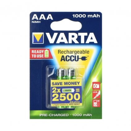 VARTA nabíjecí baterie R3 (AA) 1000 mAh - 2 ks