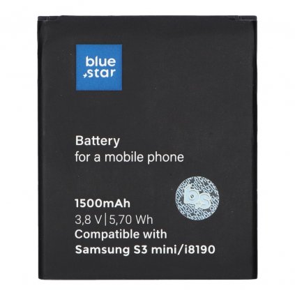 Baterie Samsung I8190 Galaxy S3 Mini 1500 mAh Li-Ion Blue Star PREMIUM