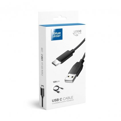 Kabel USB Blue Star Lite s konektorem micro USB typ C