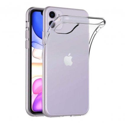 Pouzdro Back Case Ultra Slim 0,5 mm Apple Iphone 11 ( 6,1" ) transparentní