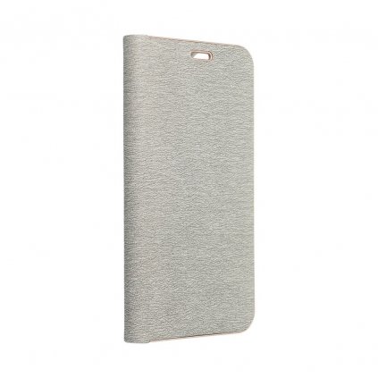 Pouzdro Forcell Luna Book SAMSUNG Galaxy A51 stříbrné