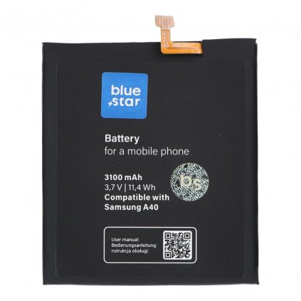 Baterie pro Samsung Galaxy A40 3100 mAh Li-Ion Blue Star PREMIUM