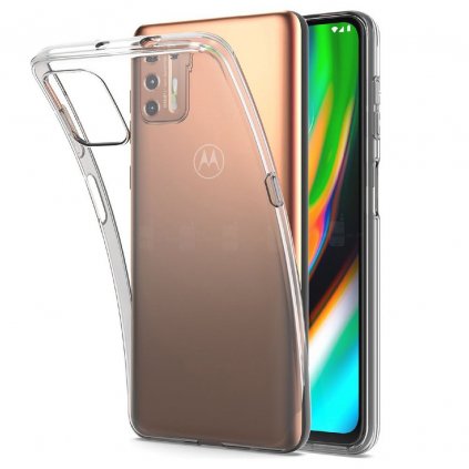 Pouzdro Back Case Ultra Slim 0,5mm MOTOROLA G9 PLUS transparentní