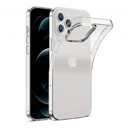Forcell pouzdro Back Case Ultra Slim 0,5mm Apple Iphone 13 PRO MAX transparentní