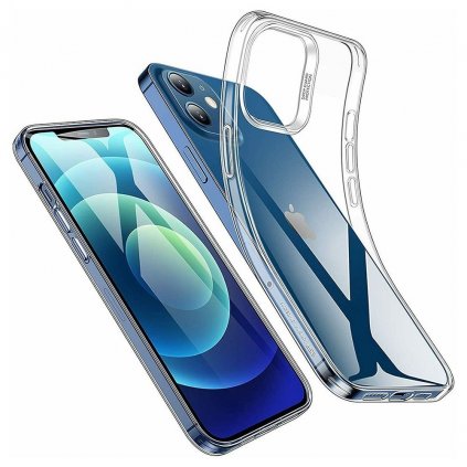 Forcell pouzdro Back Case Ultra Slim 0,5mm Apple Iphone 13 transparentní