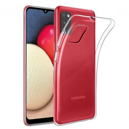 Pouzdro Back Case Ultra Slim 0,3mm SAMSUNG Galaxy A02s transparentní