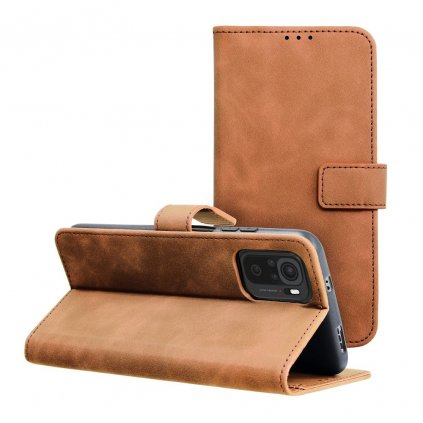 Pouzdro Forcell TENDER Book XIAOMI Redmi NOTE 11 / 11S hnědé