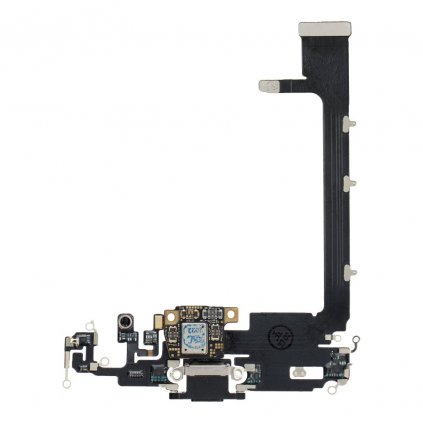 Flex kabel Apple Iphone 11 Pro Max s nabíjecím konektorem - černá