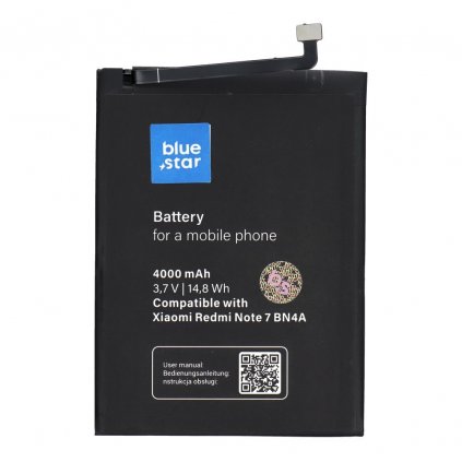 Baterie pro Xiaomi Redmi Note 7 (BN4A) 4000 mAh Li-Ion Blue Star