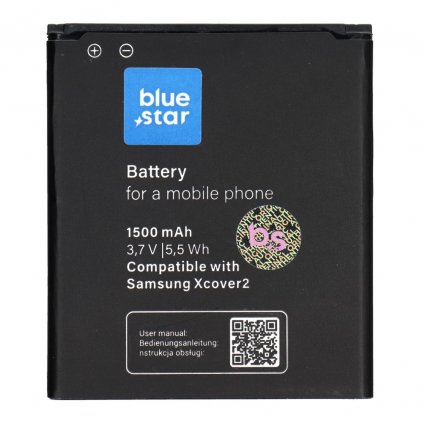 Baterie pro Samsung S7710 Galaxy Xcover 2 1500 mAh Li-Ion Blue Star