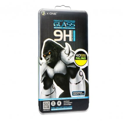 Tvrzené sklo X-ONE 4D pro Samsung Galaxy S20 Ultra (case friendly) černé