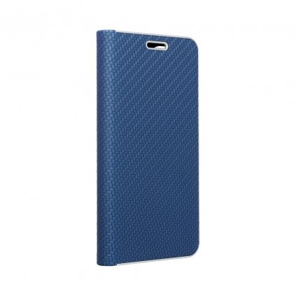 Pouzdro Forcell LUNA Book Carbon SAMSUNG Galaxy A50 modré