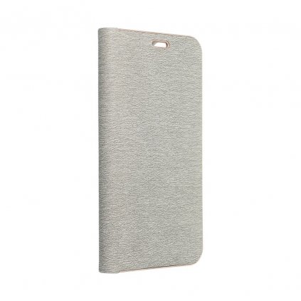 Pouzdro Forcell LUNA Book Gold SAMSUNG Galaxy A40 stříbrné