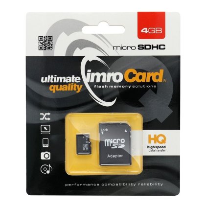 IMROkartapamicimicroSD4GB100MB-sclass10UHSIzadapteremSD1