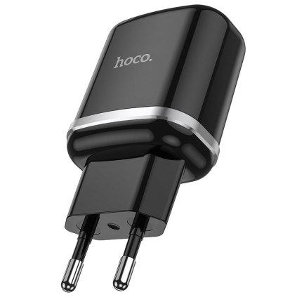 HOCO USB A QC3.0 3A 18W N3 síťová nabíječka černá