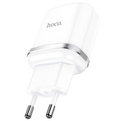 HOCO USB A QC3.0 3A 18W N3 síťová nabíječka bílá