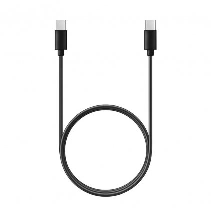 Kabel Typ C - Typ C Power Delivery PD60W 3A C296 černý (dlouhá koncovka 8mm)