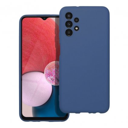 Pouzdro Forcell SILICONE LITE SAMSUNG Galaxy A13 4G modré