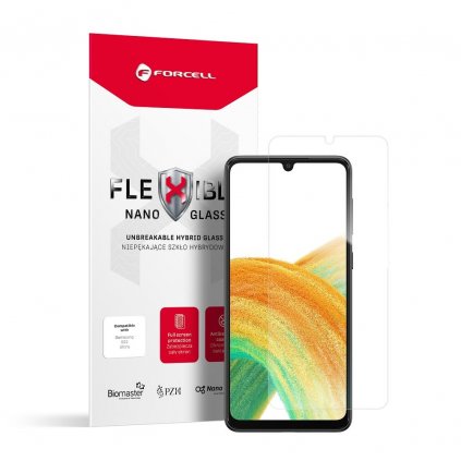 Hybridní sklo Forcell Flexible Nano Glass Samsung Galaxy A33 5G