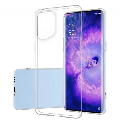 Forcell pouzdro Back Case Ultra Slim 0,5mm OPPO Find X5 PRO