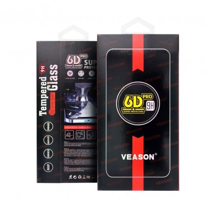 Sklo 6D Pro Full Glue Tempered Glass Apple Iphone X / XS / 11 Pro černé