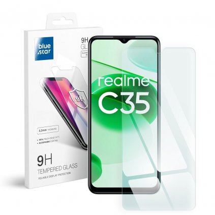 Tvrzené sklo Blue Star Realme C35