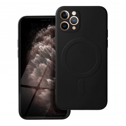 Pouzdro Silicone Mag Cover APPLE IPHONE 11 PRO černé