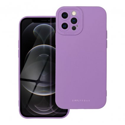 Pouzdro Roar Luna Case Apple iPhone 12 Pro fialové