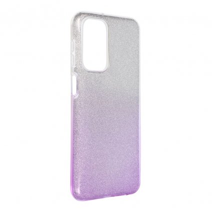 Pouzdro Forcell SHINING SAMSUNG Galaxy A23 5G transparent/fialové