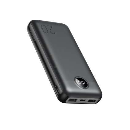 Externí baterie (POWER BANK) VEGER L20S - 20 000mAh LCD Quick Charge PD20W černá (VP2039PD)