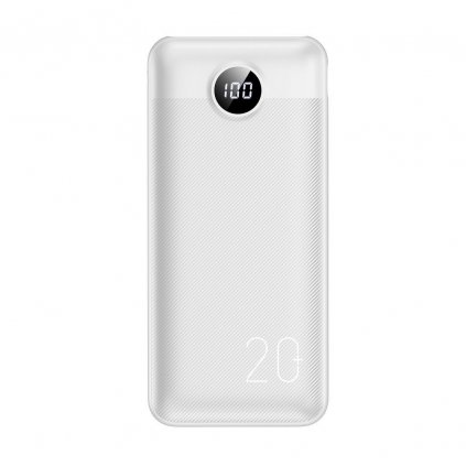 Externí baterie (POWER BANK) VEGER L20S - 20 000mAh LCD Quick Charge PD20W bílá (VP2039PD)