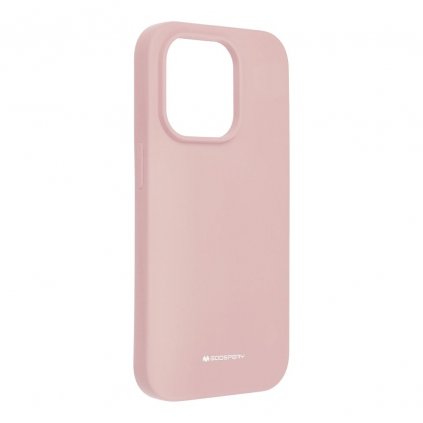 Pouzdro Mercury Silicone APPLE Iphone 14 PRO růžové