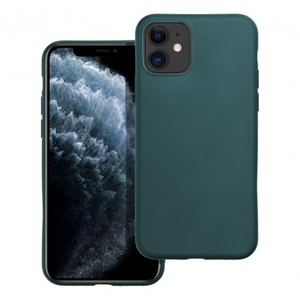 Pouzdro MATT Case APPLE IPHONE XS Max tmavě zelené