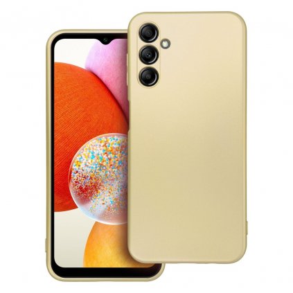 Pouzdro METALLIC SAMSUNG Galaxy A14 5G zlaté