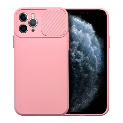 Pouzdro SLIDE CASE APPLE IPHONE 11 Pro světle růžové