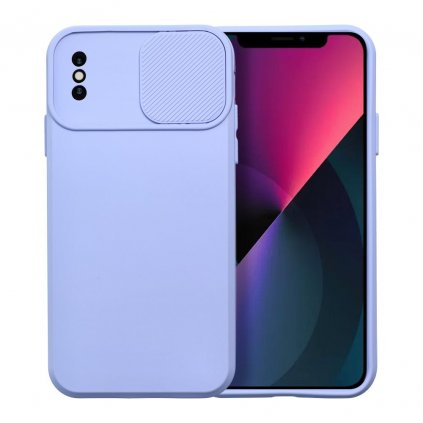 Pouzdro SLIDE CASE APPLE IPHONE XS Max levandulové