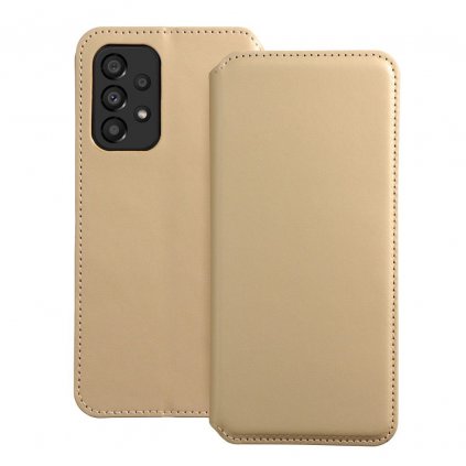Pouzdro Dual Pocket SAMSUNG Galaxy A33 5G zlaté