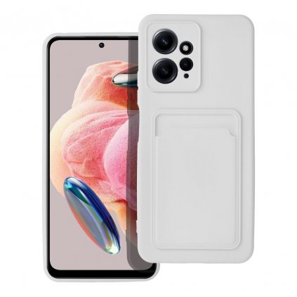 Pouzdro Forcell CARD CASE XIAOMI Redmi NOTE 12 4G bílé