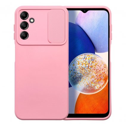 Pouzdro SLIDE CASE SAMSUNG Galaxy A14 5G / A14 4G světle růžové